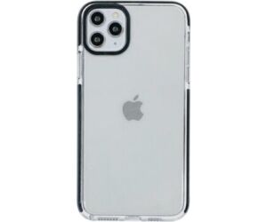 Funda Qcharx Transparente Iphone 16e Negro