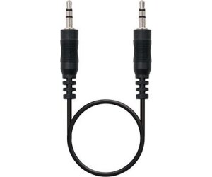 Cable Audio Estereo Jack 3.5/m Jack 3.5/m 3m Nanocable
