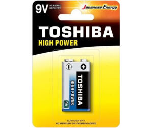Pila 9V Toshiba 6LR61/ 9V/ Alcalina