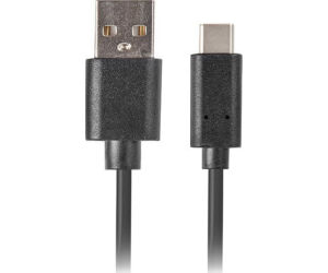 Cable Lanberg Usb C Macho A Usb A 2.0 Macho 3m Qc 3.0 Negro