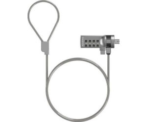 Cable de Seguridad para Portátiles Aisens ASLK-D40N01-SL/ 1.5m