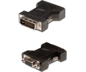 Ewent Adaptador DVI-I 24+5 macho A VGA-F