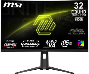 MSI MAG 321CUPDF pantalla para PC 80 cm (31.5") 3840 x 2160 Pixeles 4K Ultra HD LCD Negro