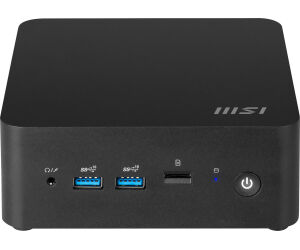 MSI CUBI NUC 1MG-237BEU PC/estación de trabajo barebone 0.84L sized PC Negro 150U Intel® SoC