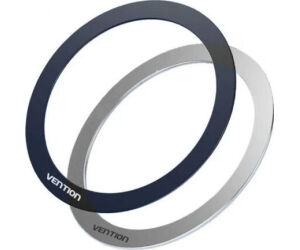 Pack 2 Pegatinas Universales para Anillos de Metal Magnéticos Vention KQOB0/ Compatible con Smartphones