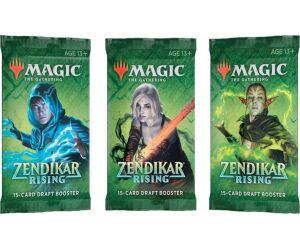 Juego de cartas sobre individual wizards of the coast magic the gathering zendikar rising sobre draft inglés