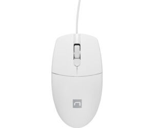 Raton Natec Ruff 2 1000dpi Optico Blanco Usb