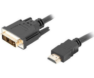 Cable Hdmi Lanberg Macho/dvi-d 18+1 Macho Single Link 1.8m Negro