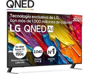 Televisor LG QNED 65QNED84A6C 65"/ Ultra HD 4K/ Smart TV/ WiFi