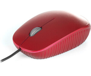 Ratón NGS Flame/ Hasta 1000 DPI/ Rojo