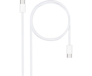 Cable usb - c 2.0 nanocable 60w usb - c - m - m - 1m