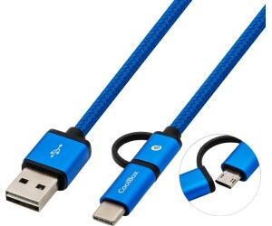 Cable Multiusb 2.0 1m Azul Coolbox