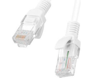 Cable Red Lanberg Latiguillo Cat.5e Utp 3m Blanco Fluke  Passed