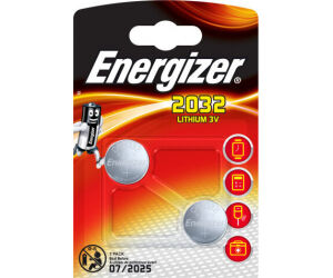 Blister 2 Pilas De Boton Modelo Cr 2032 Energizer E301021401