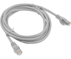 Cable red lanberg latiguillo cat.6 ftp 3m gris fluke passed