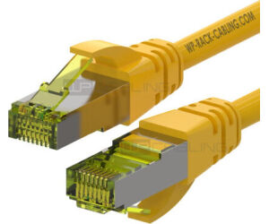 WP WPC-PAT-6ASF002 cable de red Amarillo 0,2 m Cat6a S/FTP (S-STP)