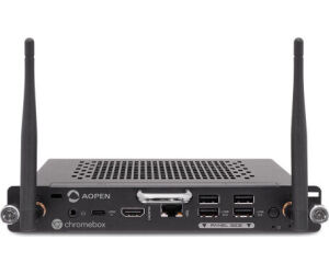 AOPEN OPS Chromebox Procesador Intel Core i3-1315U 8G RAM 256GB SSD M.2 NVME Sistema Operativo Chrome OS KIT WIFI & BT Incluido Chrome OS