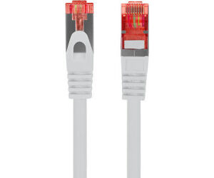 Latiguillo rj45 lanberg cat.6 ftp 0.5m gris