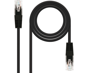 Cable Red Utp Cat6 Rj45 Nanocable 0.5m Negro