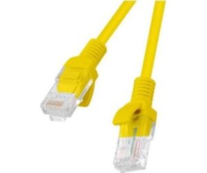 Cable red lanberg latiguillo cat.6 utp 2m amarillo fluke passed