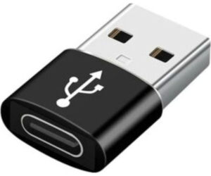 Adaptador Gembird Usb Am A Tipo C Hembra, Negro