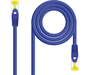Nanocable Cable de red latiguillo RJ45 LSZH Cat.6A SFTP AWG26, Azul, 3.0 m