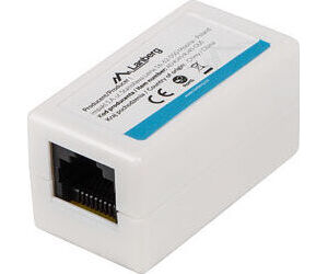 Adaptador lanberg cat5.e utp rj45 hembra - hembra