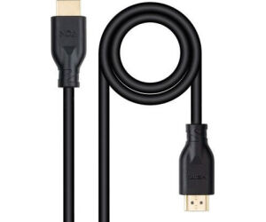 Cable HDMI 2.0 4K CCS Nanocable 10.15.3901-L150/ HDMI Macho - HDMI Macho/ 1.5m/ Negro