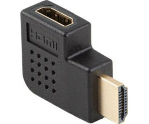 Adaptador 4k Lanberg Hdmi(m) A Hdmi(h) Angulo Izquierda