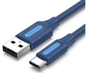 Cable Usb-a A Usb-c 1 M Azul Vention