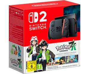 Consola nintendo switch 2 + leyendas pokemon z - a