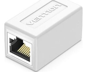 Adaptador Conector RJ45 IPVW0 Cat.6 FTP/ RJ45 Hembra - RJ45 Hembra/ Blanco