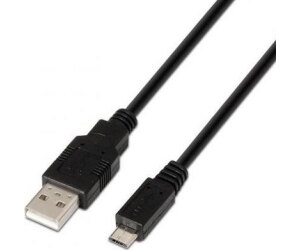 Cable Aisens Usb 2.0 Tipo A M-micro B M Negro 1.8m