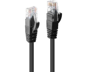 Lindy 48076 cable de red Negro 0,5 m Cat6 U/UTP (UTP)
