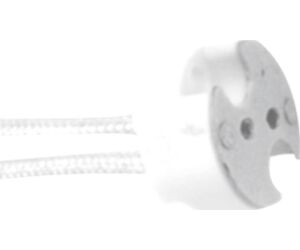 Porta lamparas silever electronics para gu10 230v 15 cm