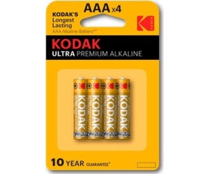 Blister pilas kodak alcalina ultra aaa lr3 - blister 4 pilas