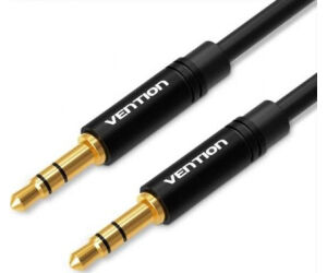 Cable Estéreo Vention BAKBF/ Jack 3.5 Macho - Jack 3.5 Macho/ 1m/ Negro