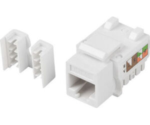 Conector keystone lanberg cat 5e utp rj45 90 grados