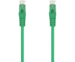 Cable de Red RJ45 AWG24 UTP Aisens A145-0578 Cat.6A/ LSZH/ 30cm/ Verde
