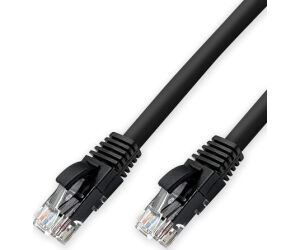 Ewent Cable Cat.6 U/utp, Cca, Awg24/1 Lszh Negro 3m