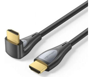 Cable HDMI 2.0 4K Acodado Vention ALRBG/ HDMI Macho - HDMI Macho/ 1.5m/ Negro