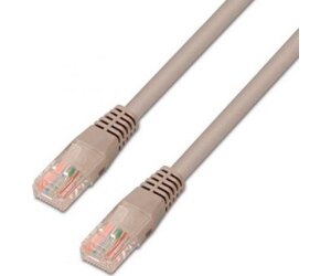 Cable Red Utp Cat5e Rj45 Aisens 0.5m Gris