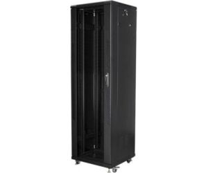 Armario Lanberg Rack 19" 42u 600x600 Flat Pack Black Negro