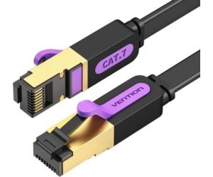 Cable De Red Latiguillo Rj45 Cat.7 Stp Awg30 3 M Negro Vention