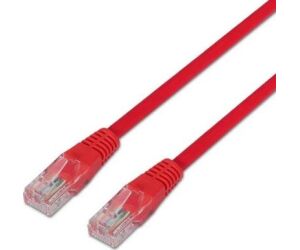 Cable De Red Aisens Latiguillo Rj45 Cat.6 Utp Awg24 Rojo 2.0m