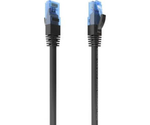Aisens Cable RJ45 CAT.6 UTP AWG26 CCA Negro 25cm