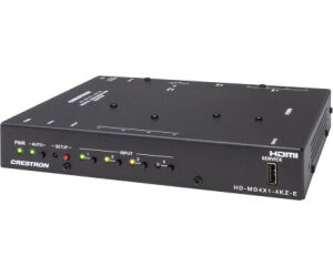 Crestron 4x1 4k60 4:4:4 Hdr Av Switcher (hd-md4x1-4kz-e) 6511306