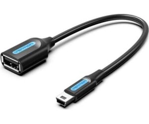 Cable Usb 2.0 Mini Usb/m A Usb-a/h 0.15 M Negro Vention