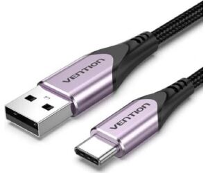 Cable Usb-a A Usb-c M-m 1 M Purpura Vention