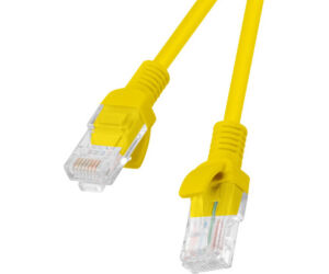 Cable Red Lanberg Latiguillo Cat.6 Utp 1.5m Amarillo Fluke Passed